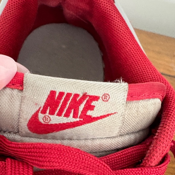 Nike Dunks Low Retro UNLV Red and Gray Athletic Shoes men’s 9 main image 8